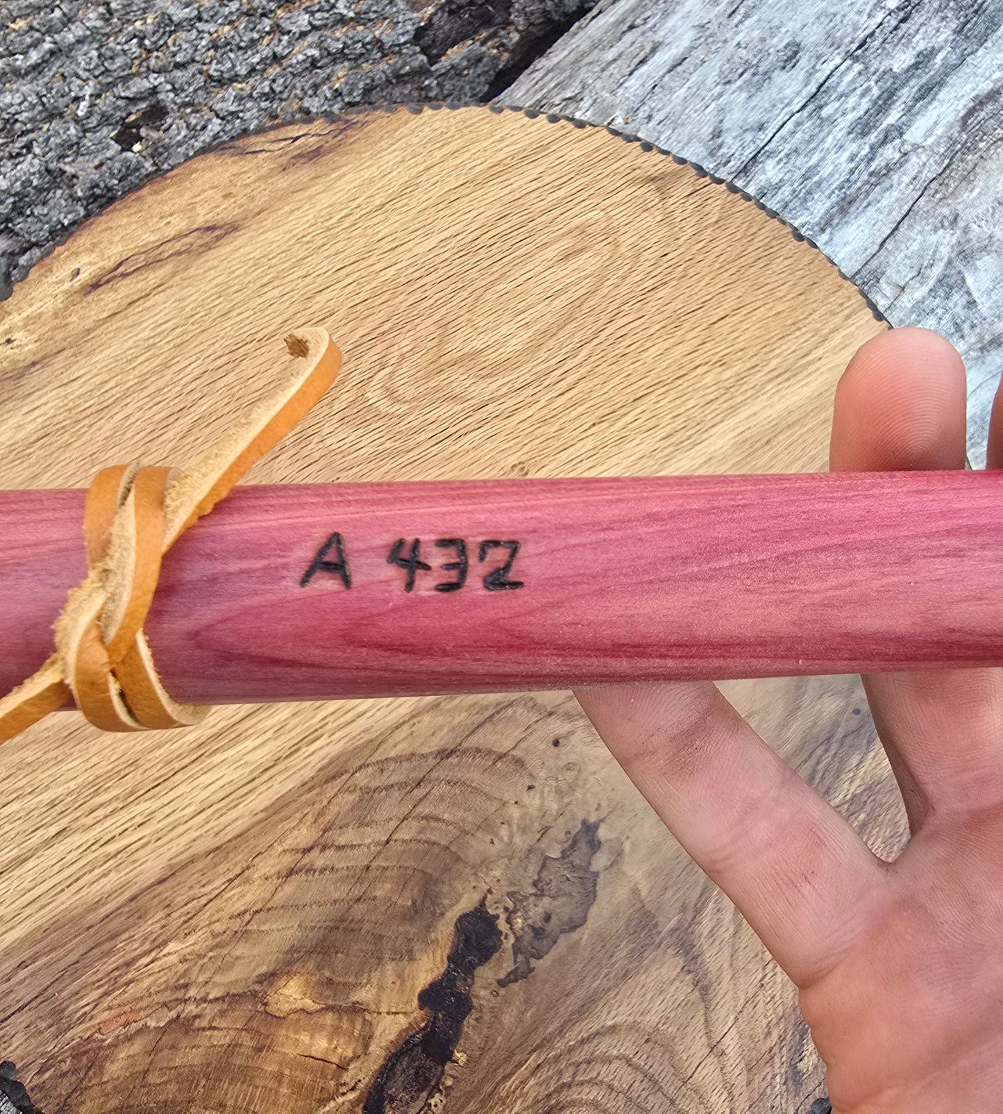 Red cedar key of A aeolian 432Hz