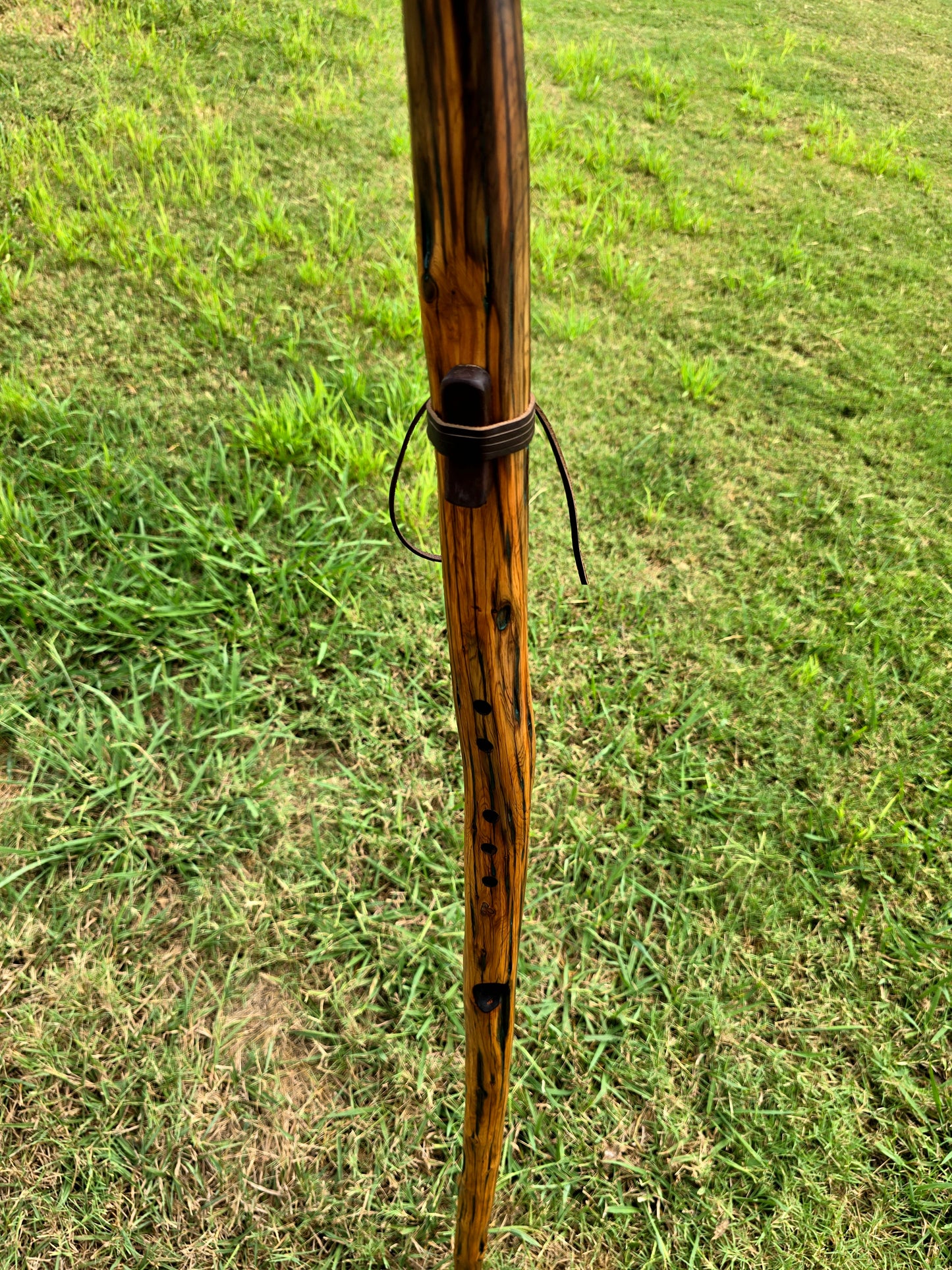 Juniper walking stick flute penatonic D#