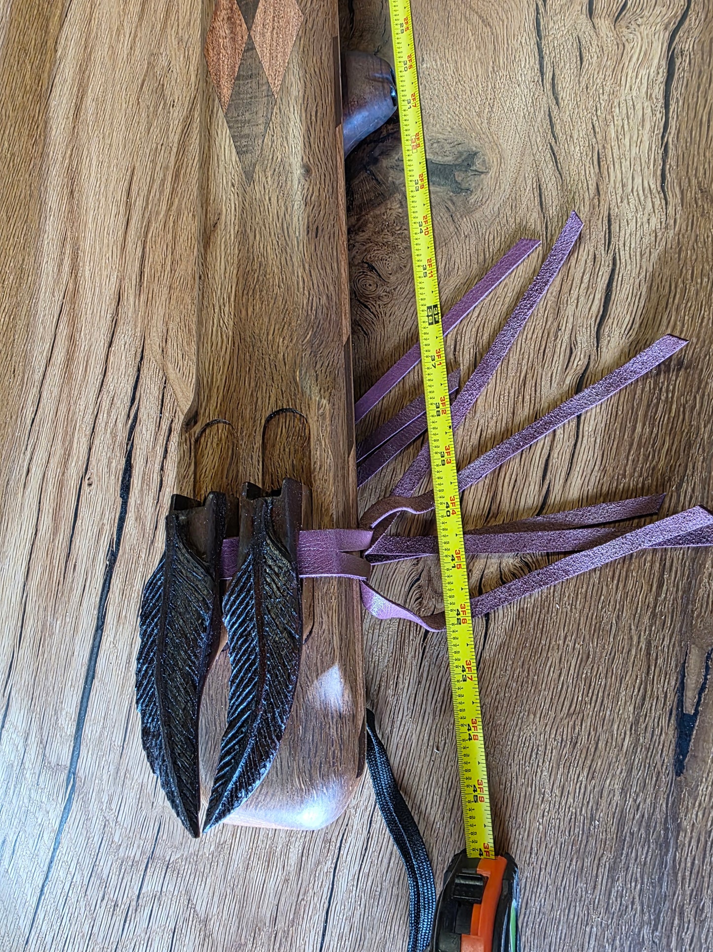 1 contrabase E flat 432hz Aeolian drone flute. Please read full description