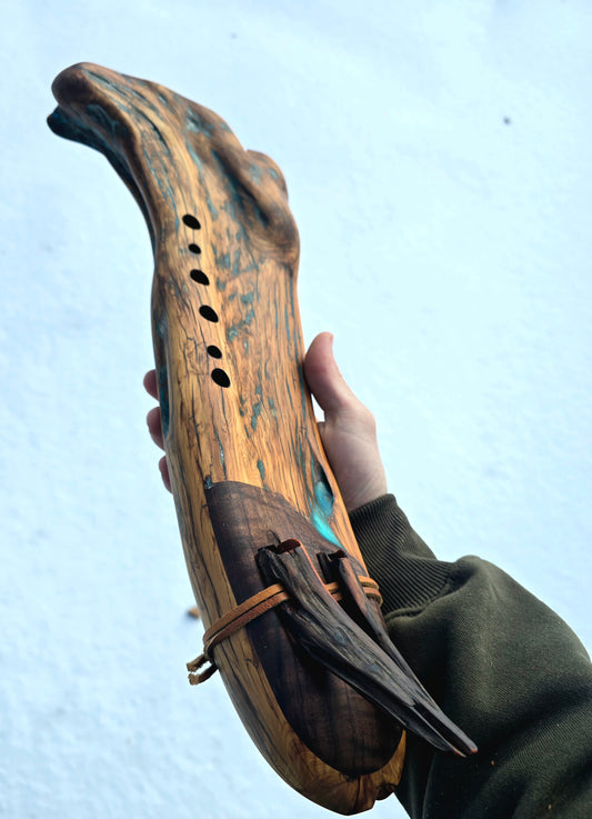 Driftwood flute G# 432Hz Aeolian drone