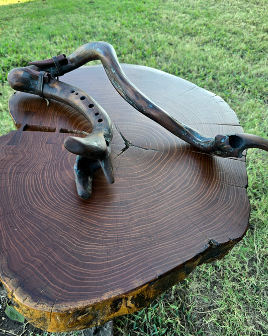 Driftwood 1/5 below Aolian scale drone key G#-F#