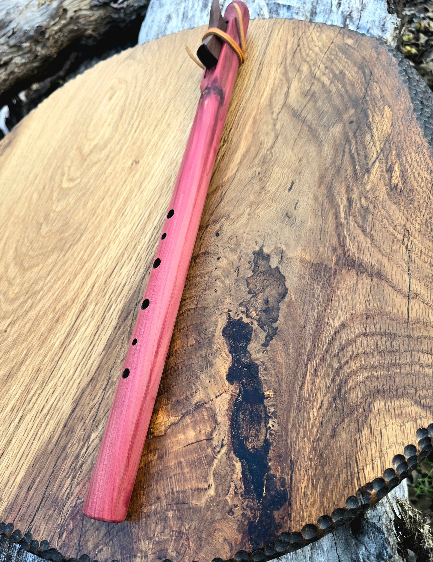 Red cedar key of F# aeolian 432Hz