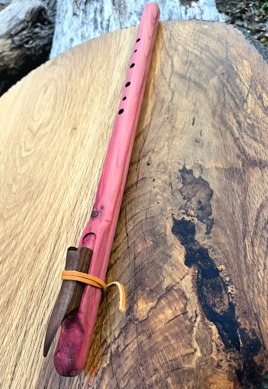 Red cedar key of F# aeolian 432Hz